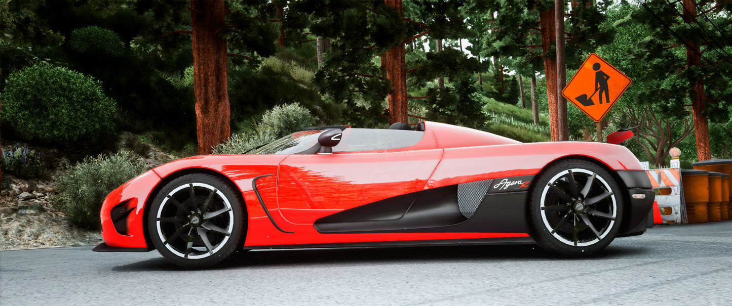 (Debadged + Badged) Koenigsegg Agera R 2013