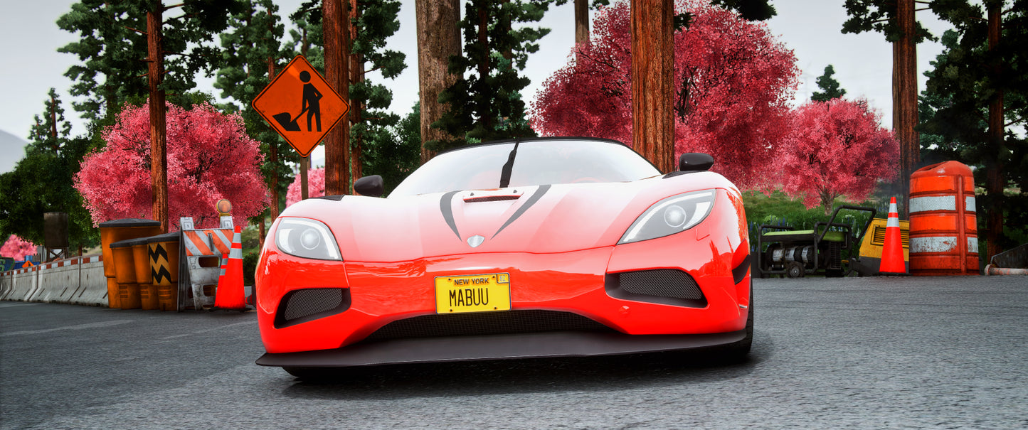 (Debadged + Badged) Koenigsegg Agera R 2013