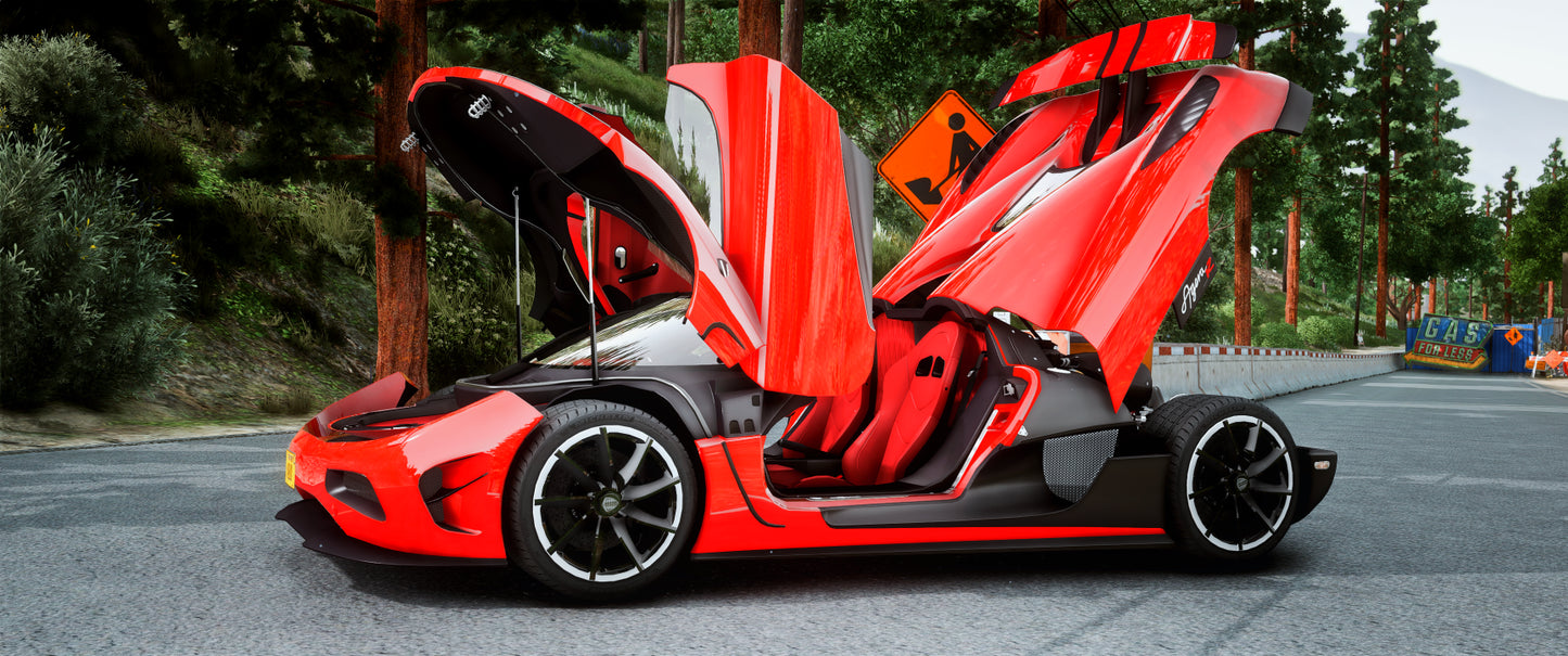 (Debadged + Badged) Koenigsegg Agera R 2013