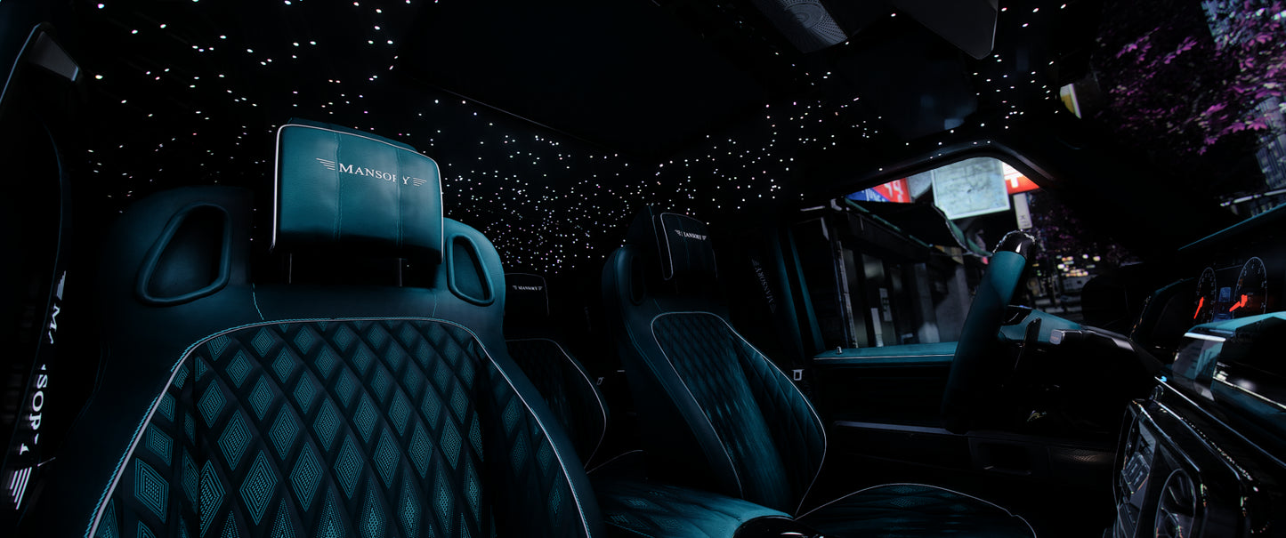 Mansory Mercedes P900 [Dinamic RGB Lights turn On-Off with E]