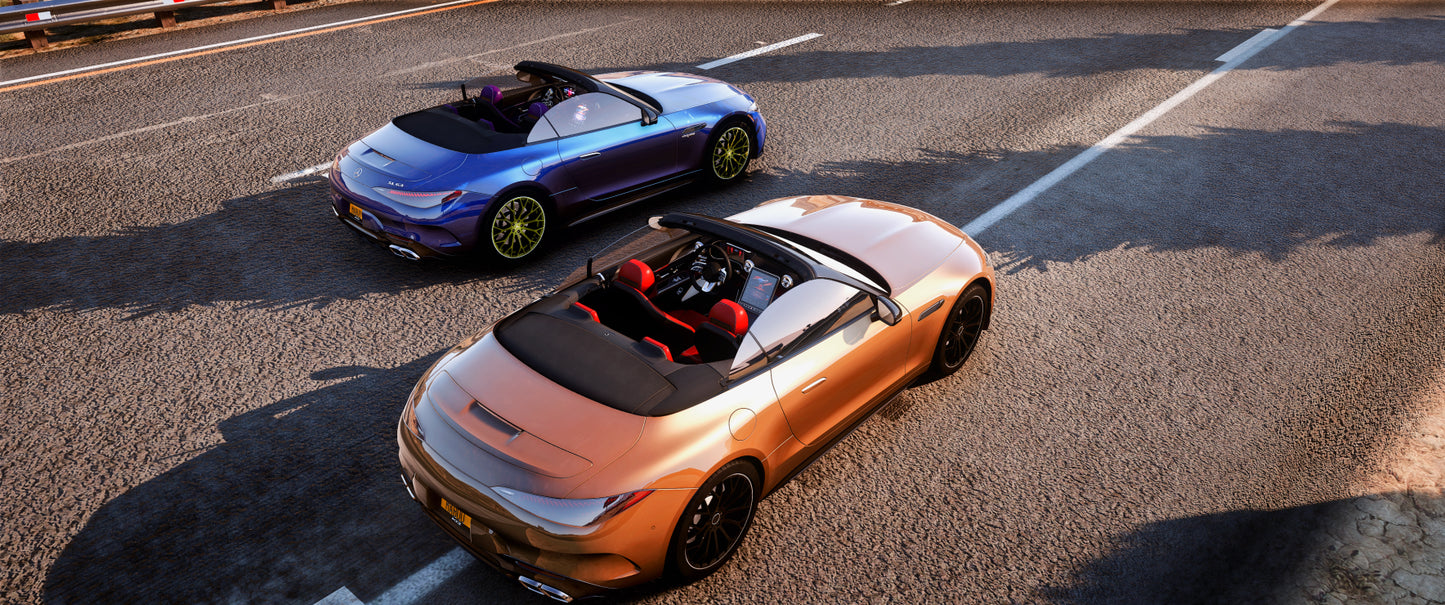 (Debadged + Badged) Mercedes AMG SL 63 2021