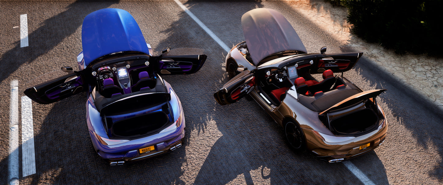 (Debadged + Badged) Mercedes AMG SL 63 2021