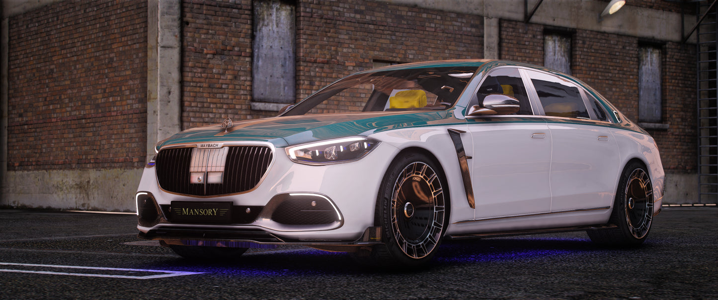 Mercedes S580 Maybach Mansory LV Interior