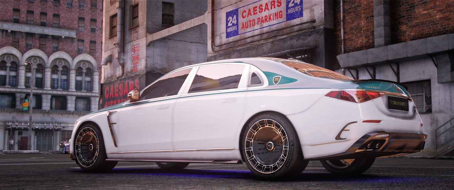 Mercedes S580 Maybach Mansory LV Interior