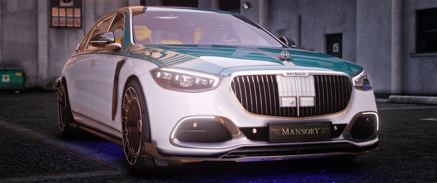 Mercedes S580 Maybach Mansory LV Interior