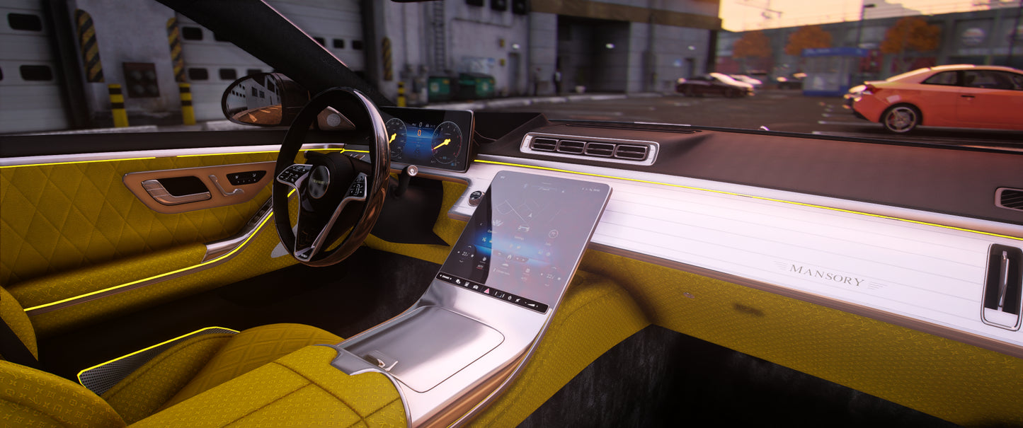 Mercedes S580 Maybach Mansory LV Interior