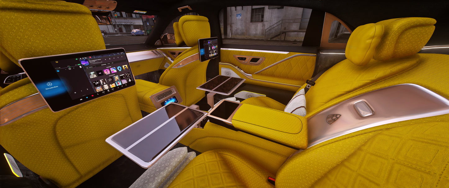 Mercedes S580 Maybach Mansory LV Interior