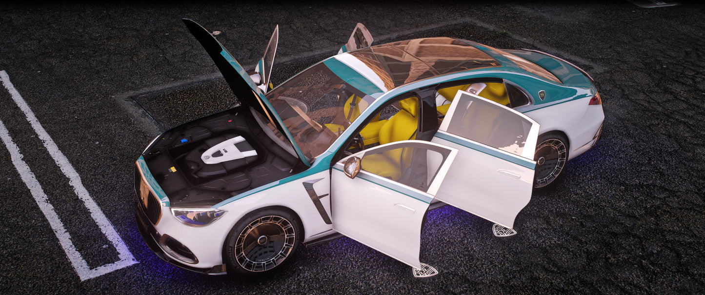 Mercedes S580 Maybach Mansory LV Interior