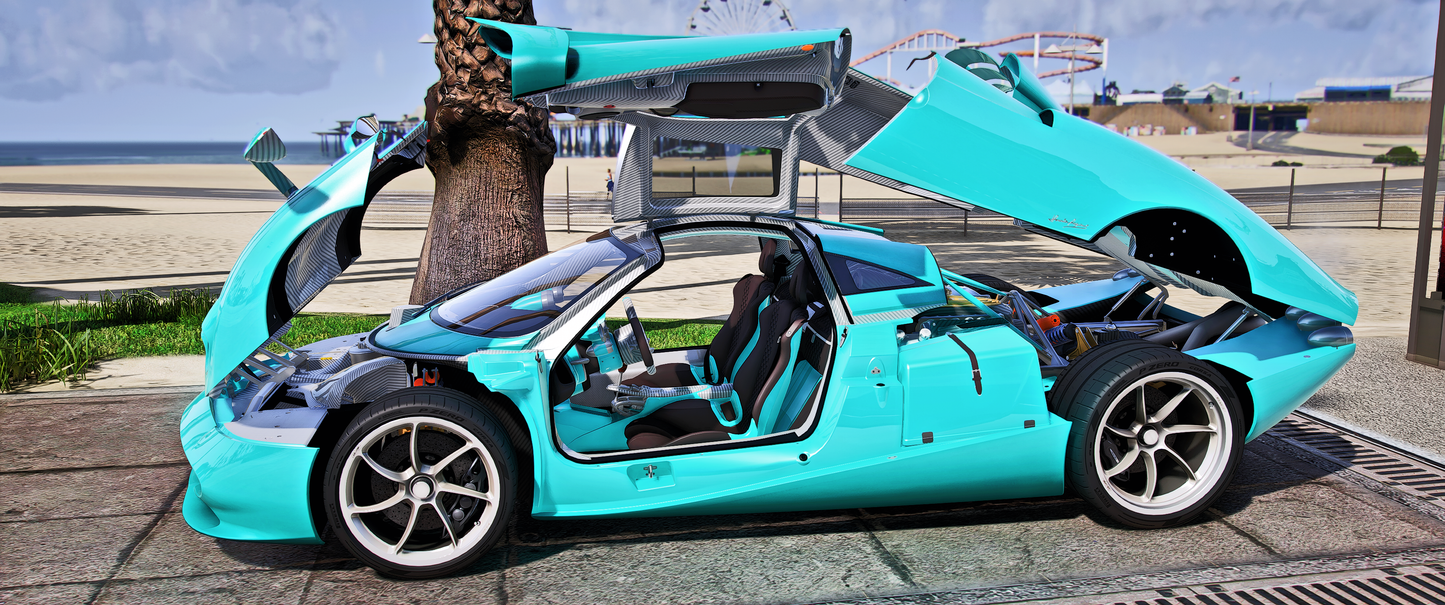 (Badged/DeBadged) Pagani Huayra Codalunga 2022