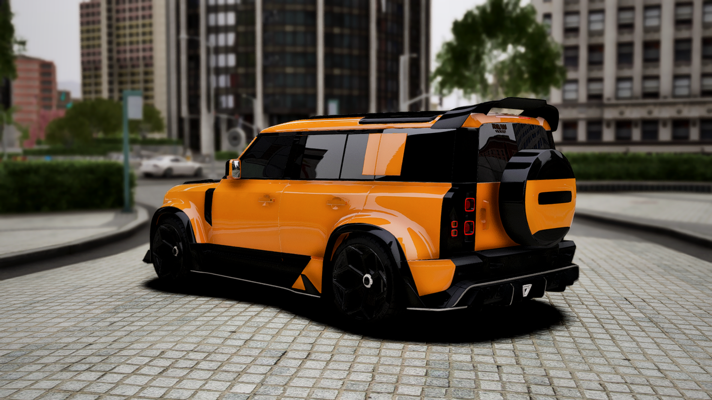 (Debadged) Land Rover Defender 110 Venuum