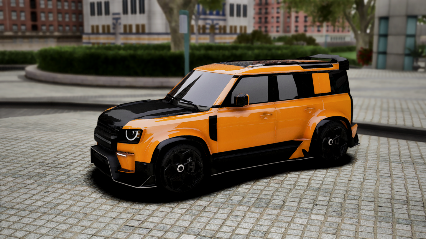 (Debadged) Land Rover Defender 110 Venuum