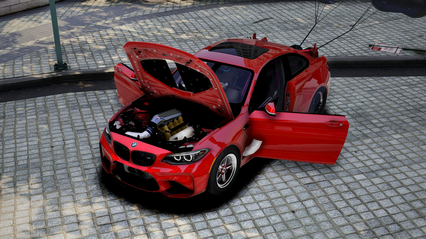 Big Turbo LS Swapped Drag BMW M2 On Slicks