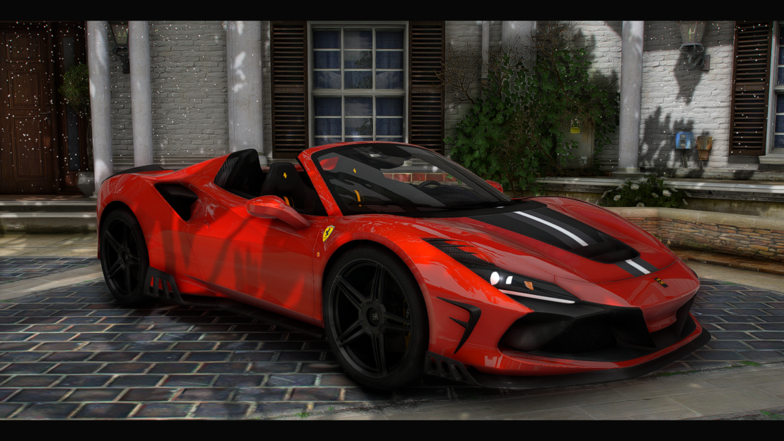 2022 Ferrari F8 Keyvany Spyder (Auto Roof)