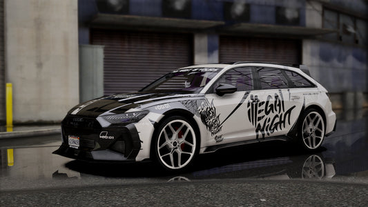 Audi RS6 Keyvany Illegal Night Custom