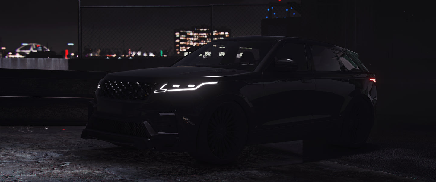 Range Rover Velar Widebody Gambino Family Edition + Props