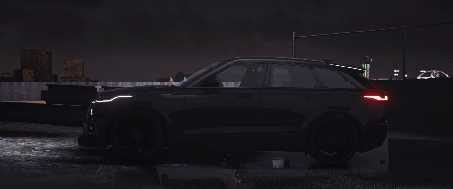 Range Rover Velar Widebody Gambino Family Edition + Props