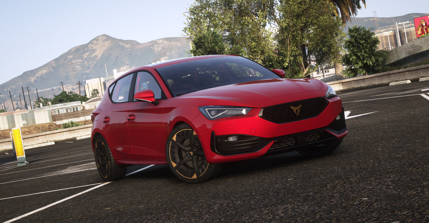 (Debadged + Badged) Cupra Leon 2021