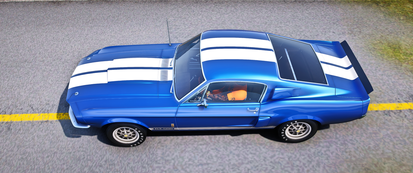 (Debadged + Badged) Shelby GT500 1967