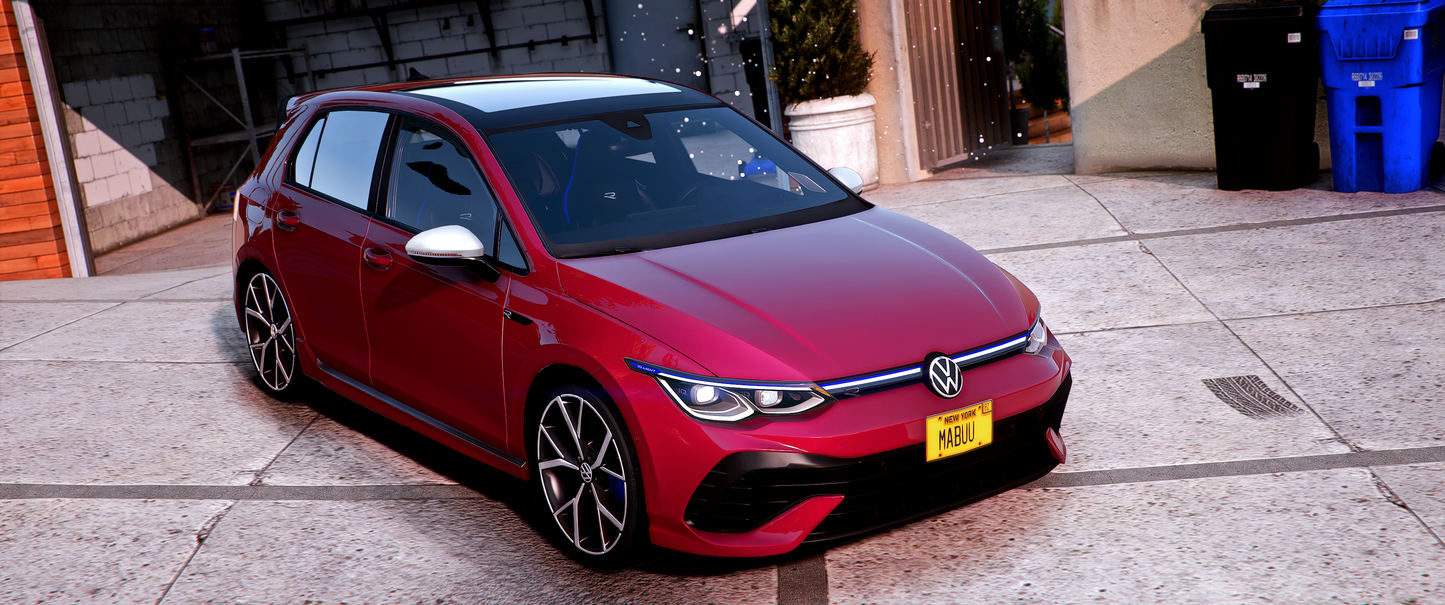 Volkswagen Golf R MK8 [Animated Sunroof]