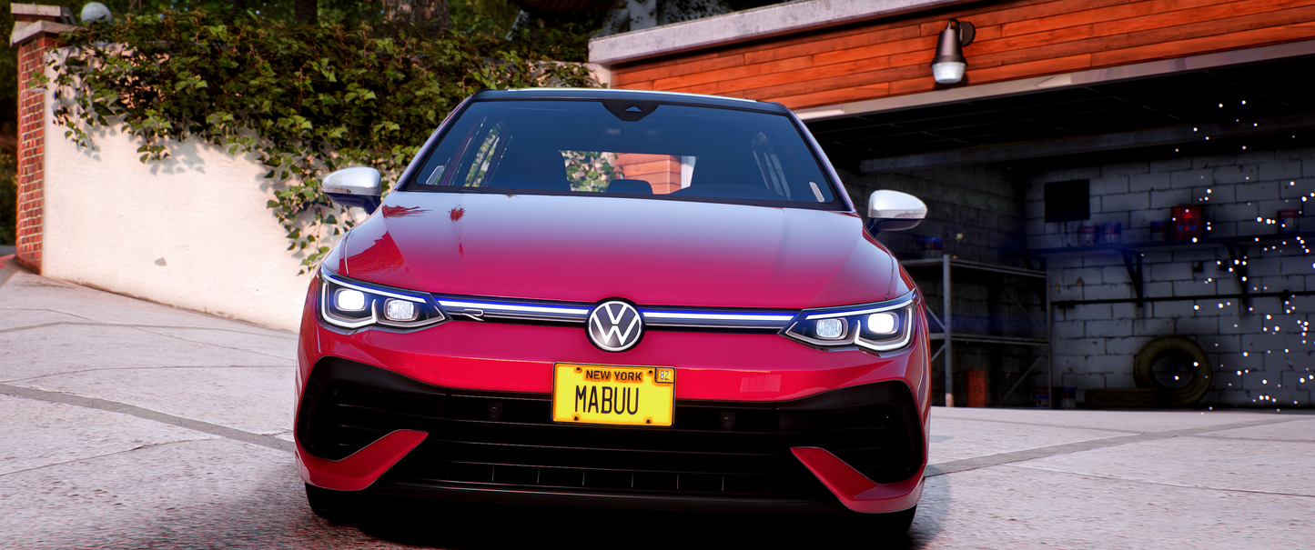 Volkswagen Golf R MK8 [Animated Sunroof]