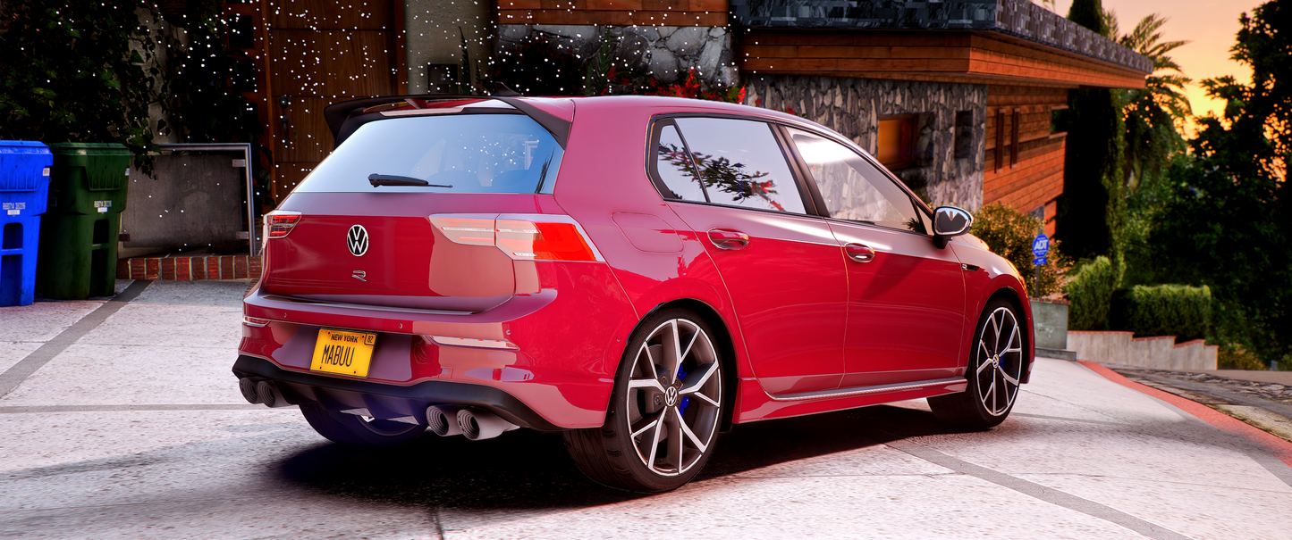 Volkswagen Golf R MK8 [Animated Sunroof]