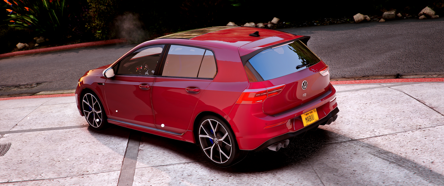 Volkswagen Golf R MK8 [Animated Sunroof]