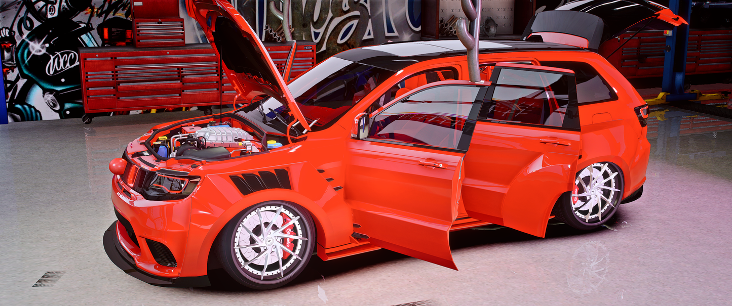 Widebody Jeep Trackhawk