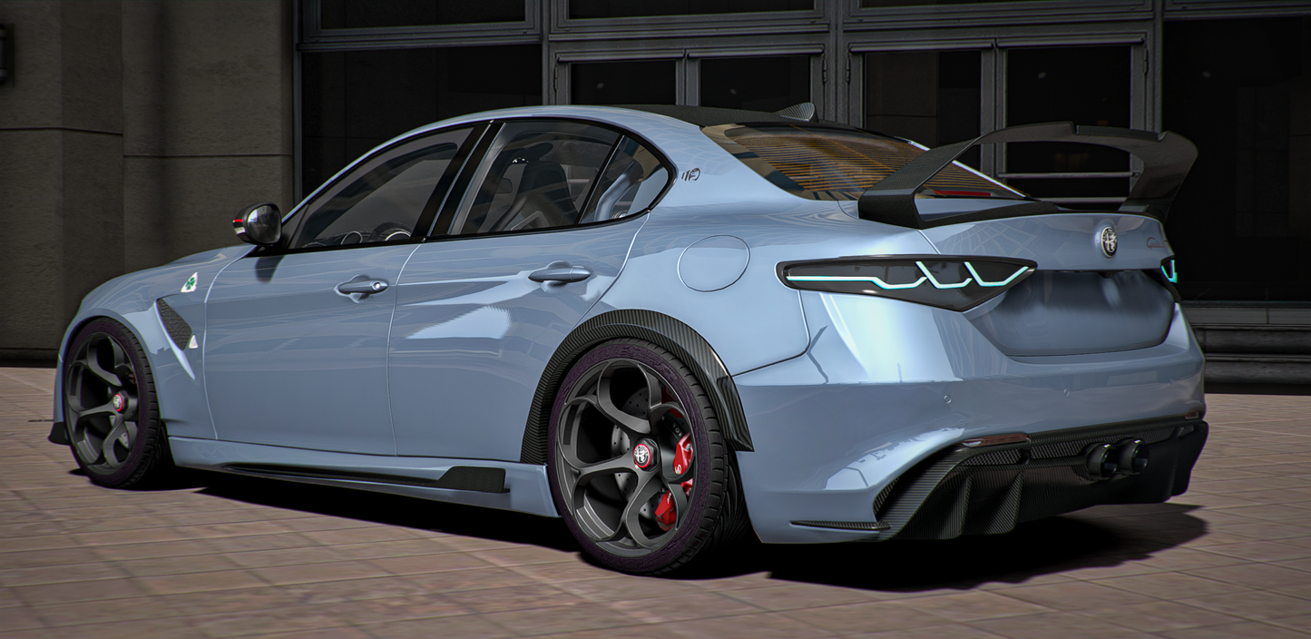 Alfa Romeo Giulia Quadrifoglio GTAm 2023 [Concept Headlights]