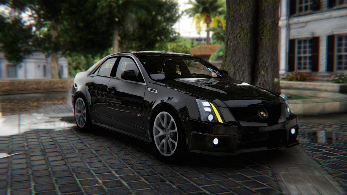 (Debadged + Badged) Cadillac CTS-V Customs (Animation Window and Roof)