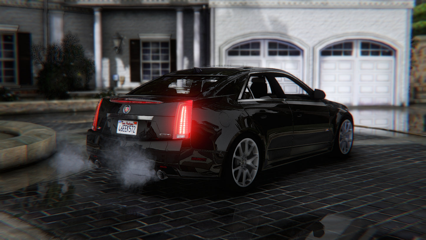(Debadged + Badged) Cadillac CTS-V Customs (Animation Window and Roof)