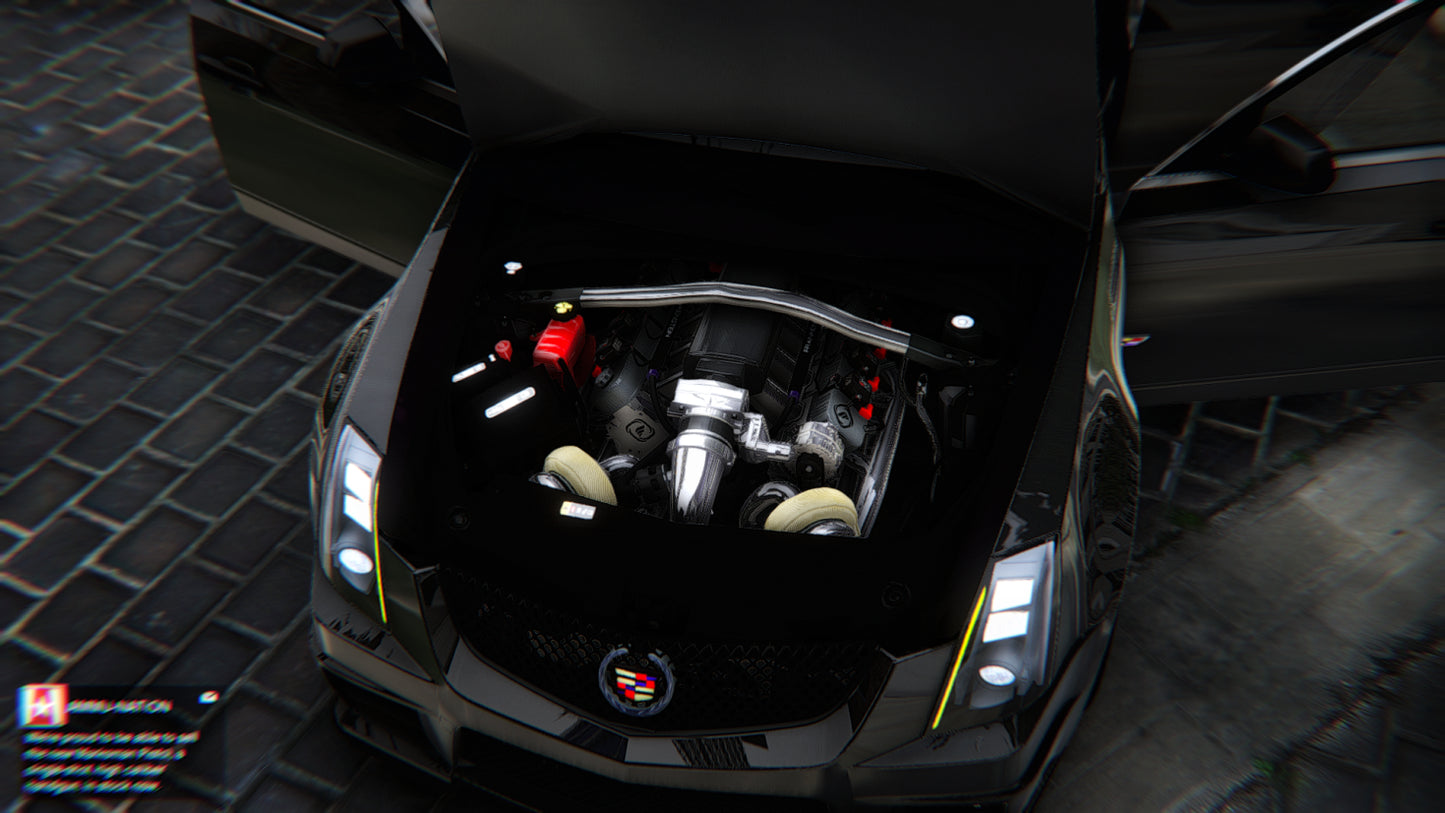 (Debadged + Badged) Cadillac CTS-V Customs (Animation Window and Roof)