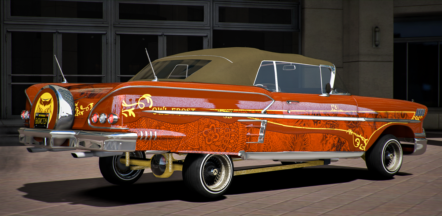 (Debadged) Chevy Impala 1958 Lowrider