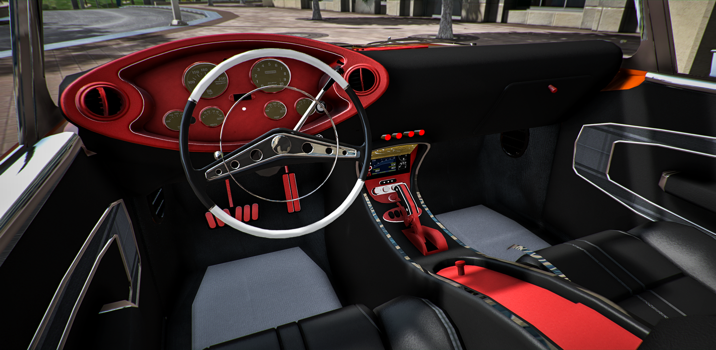 (Debadged) Chevy Impala 1958 Lowrider