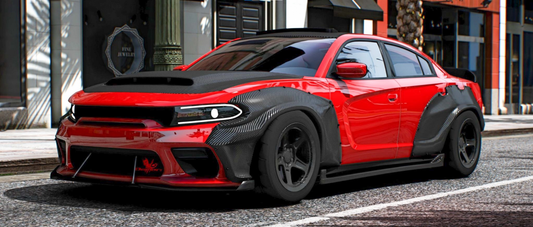 Custom 2021 Dodge Charger Demon Carbon Body Widebody