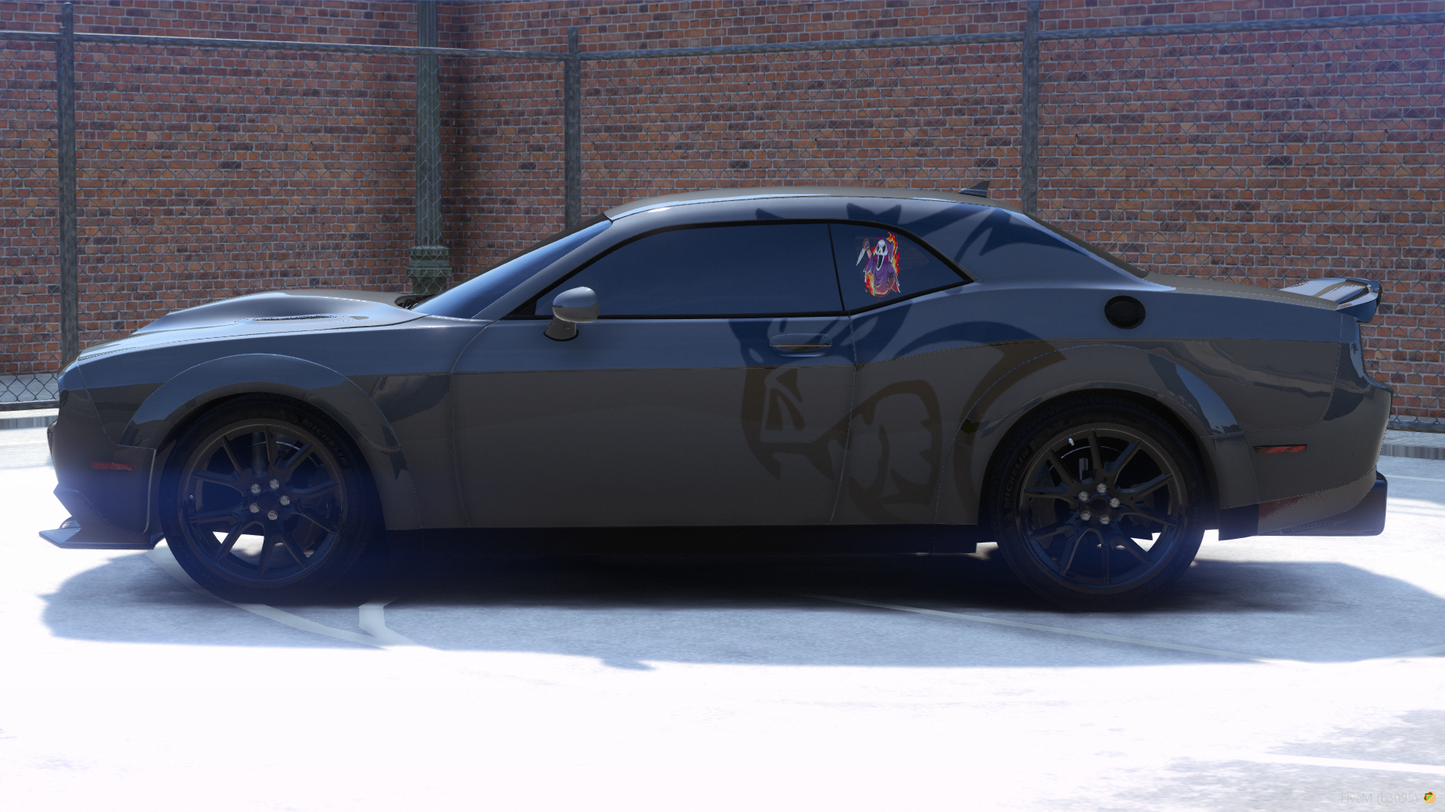 (Debadged) Dodge Ghoul Challenger 2024 [Animated Windows]