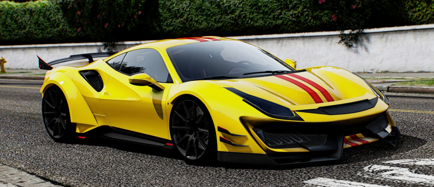 (Debadged) Ferrari 488 Pista Hycade