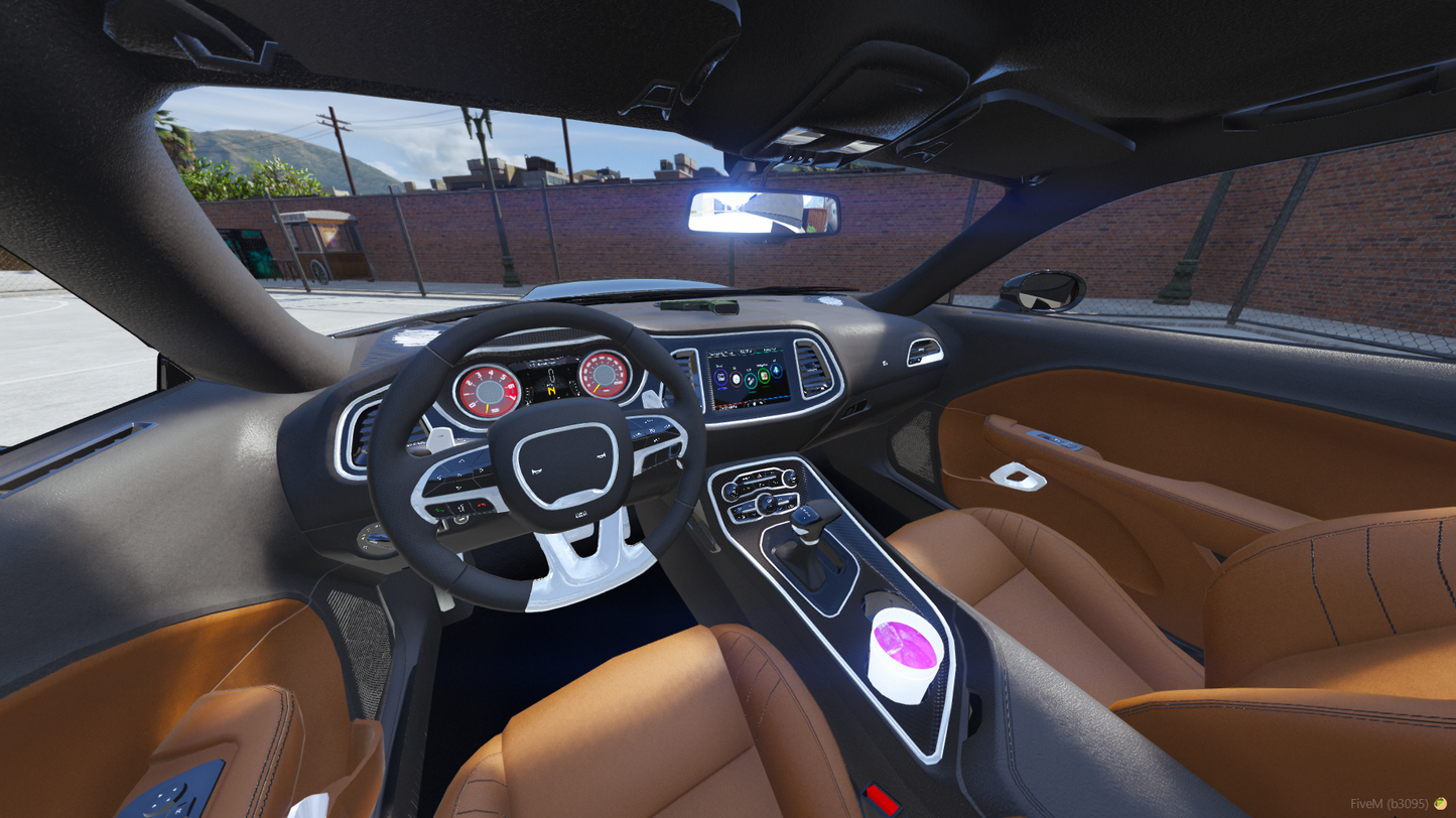 (Debadged) Dodge Ghoul Challenger 2024 [Animated Windows]