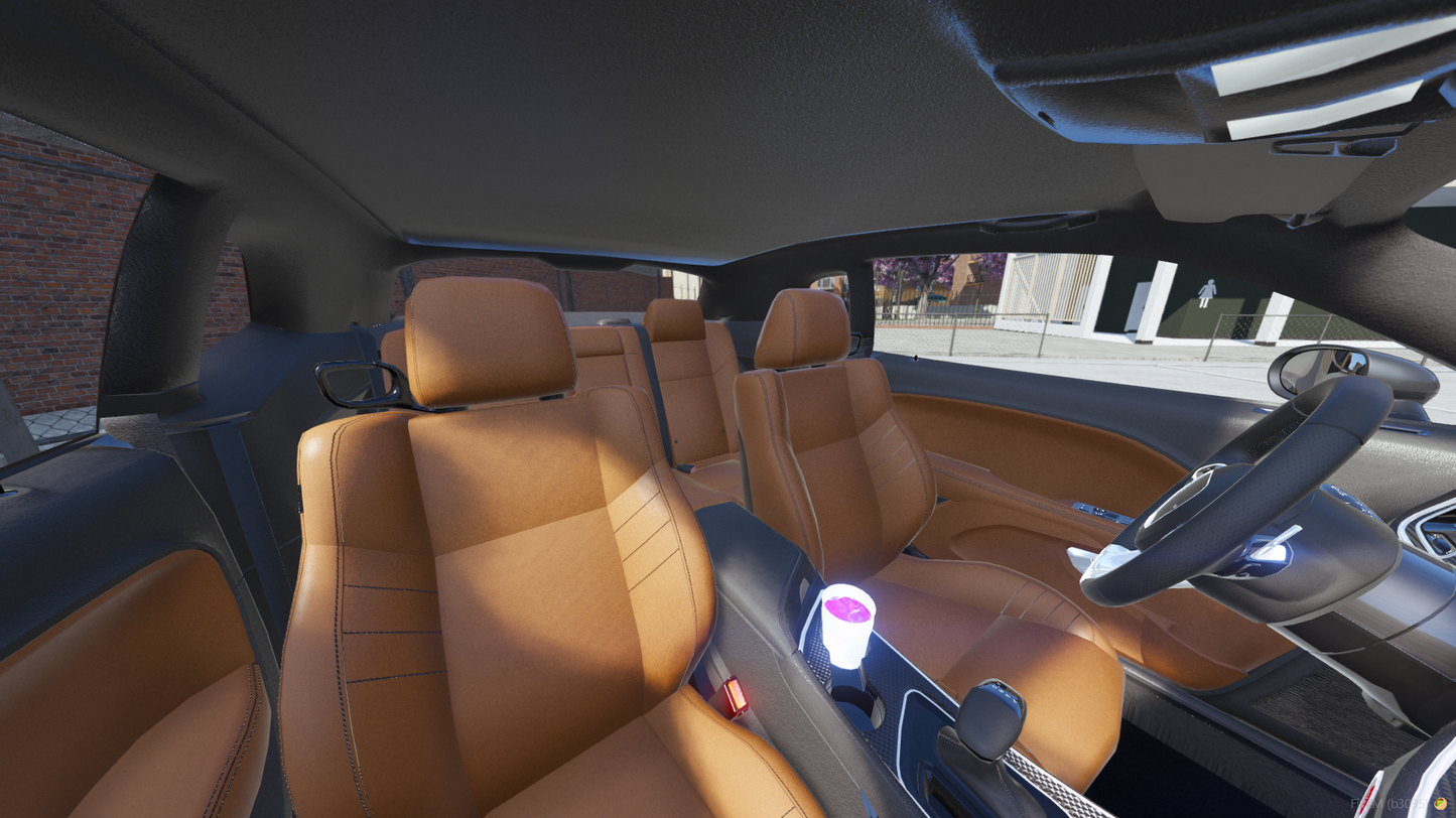 (Debadged) Dodge Ghoul Challenger 2024 [Animated Windows]