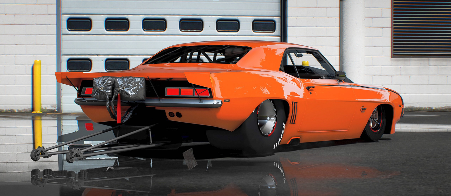1969 Chevrolet Camaro SS Drag Car "Sick Seconds"