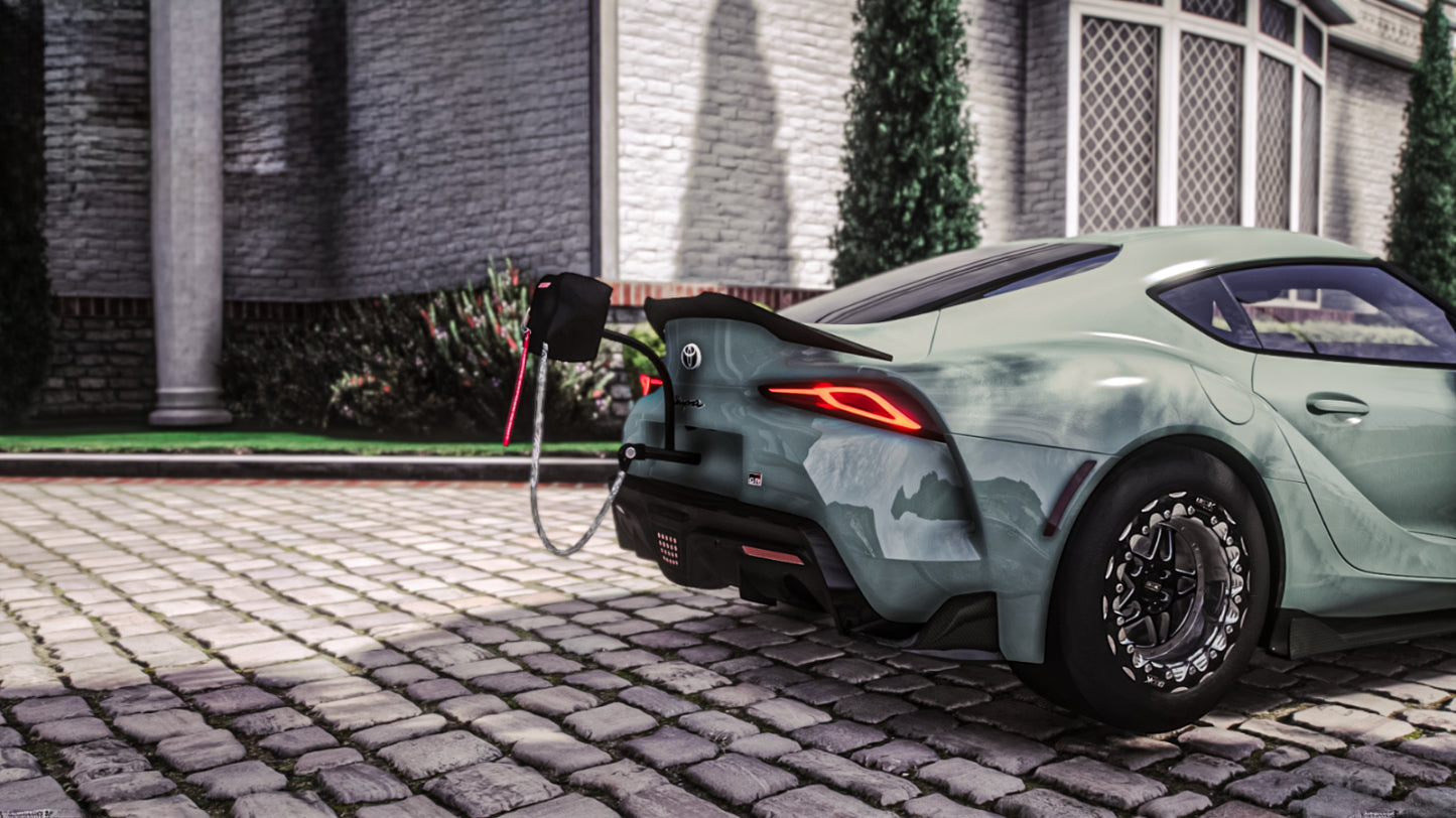 mkv.jay's 900HP+Single Turbo Toyota Supra A90 Drag IRL Replica