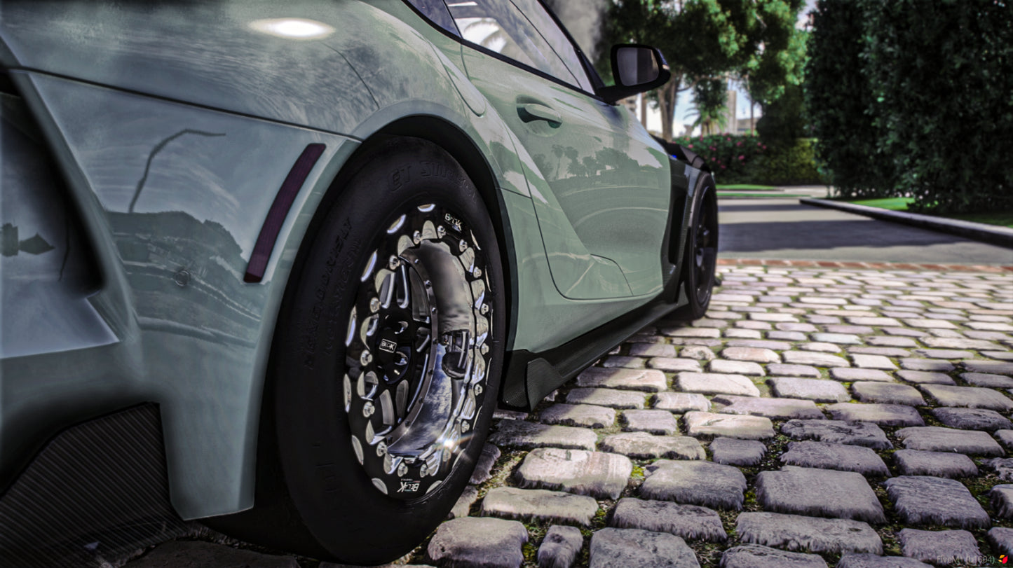 mkv.jay's 900HP+Single Turbo Toyota Supra A90 Drag IRL Replica