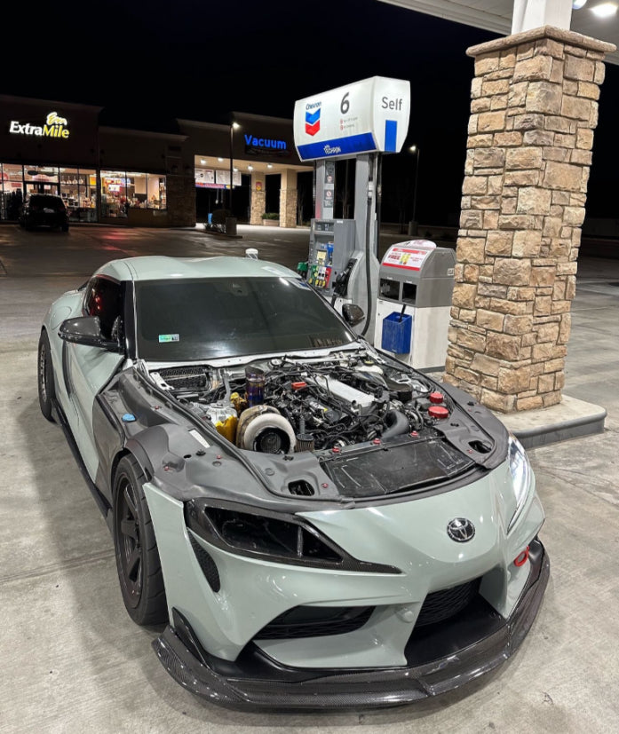 mkv.jay's 900HP+Single Turbo Toyota Supra A90 Drag IRL Replica