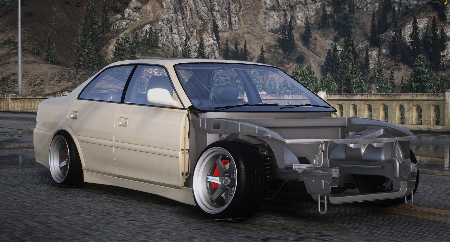 Toyota Chaser Jzx100 [ 125 parts of tuning ]