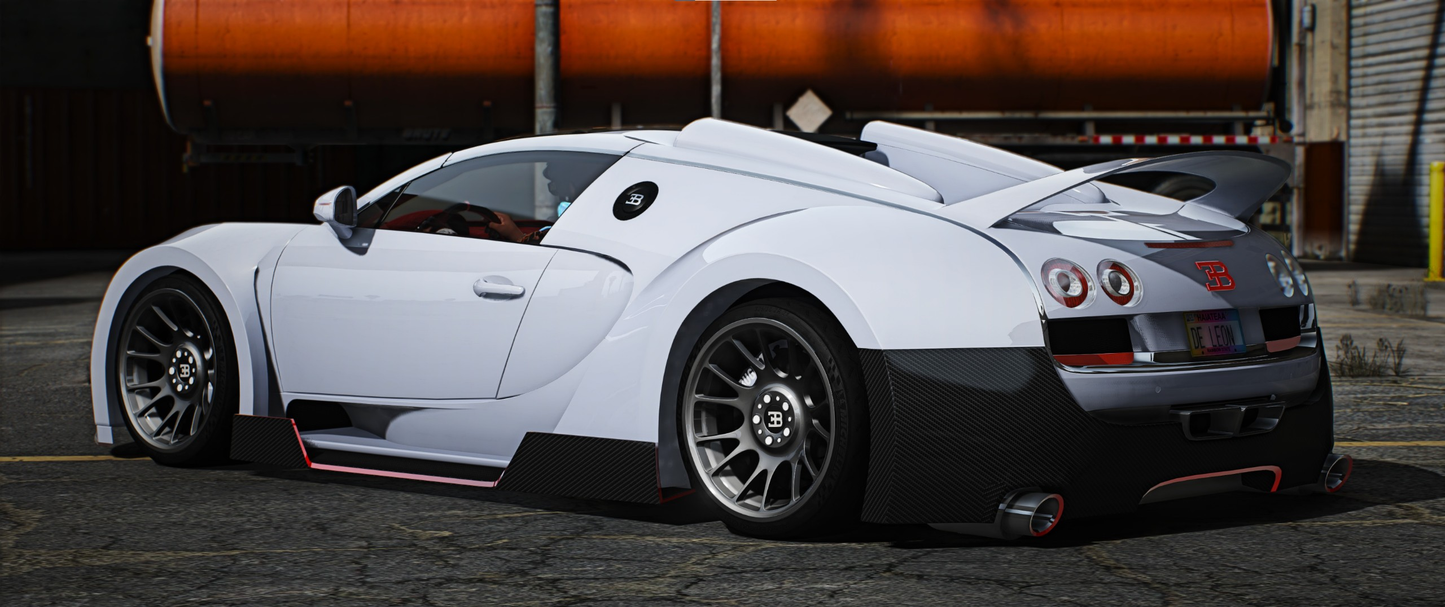 Bugatti Veyron Profilee [Animated Lights]