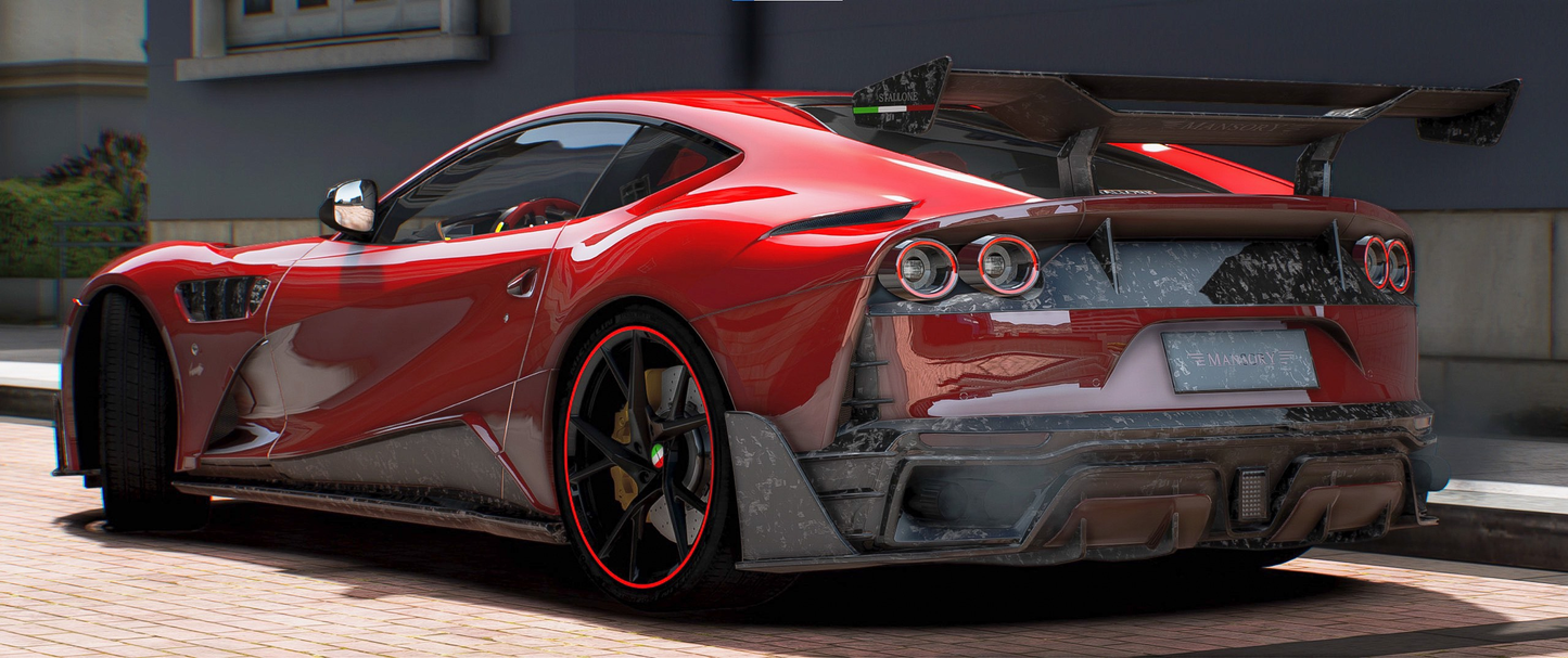 2018 Ferrari 812 Mansory Stallone (Animated Roof)